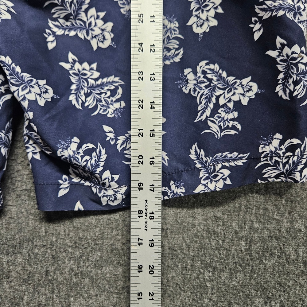 Tommy Bahama Board Shorts Men Small Blue Floral Tropical Relax Swim Trunks - Picture 8 of 10